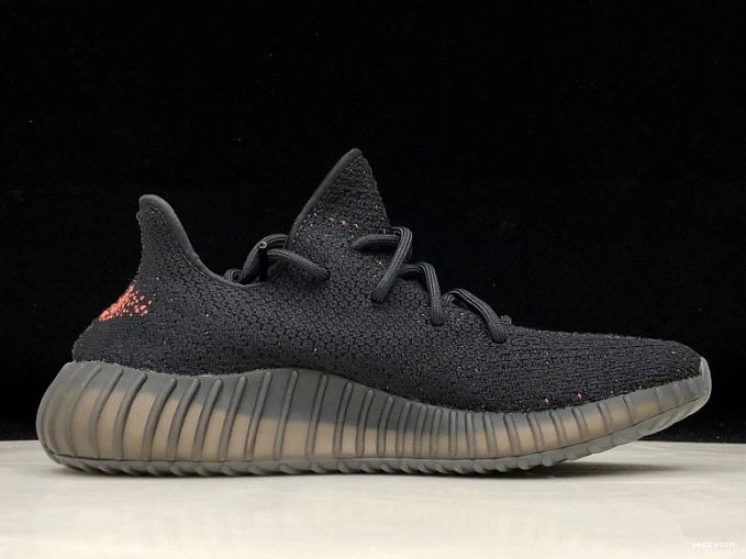 350 Adidas Boost BY9612 V2 Yeezy Core Red Black 1011